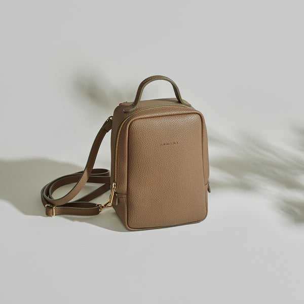 Mia Mini Backpack - Mocha