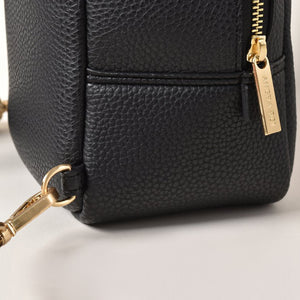 Mia Mini Backpack - Black [AR Hardware Logo]