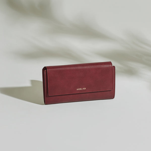 Olivia E Wallet - Bordeaux
