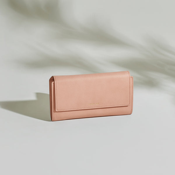 Olivia E Wallet - Dusty Rose