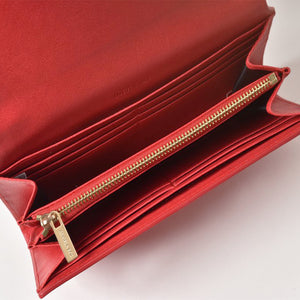 Olivia E Wallet - Scarlet