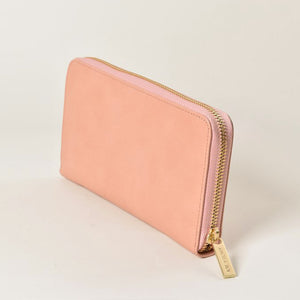 Olivia Z Wallet - Dusty Rose