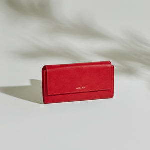 Olivia E Wallet - Scarlet