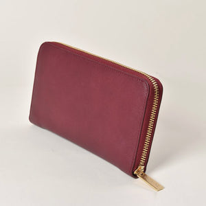 Olivia Z Wallet - Bordeaux