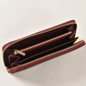 Olivia Z Wallet - Bordeaux