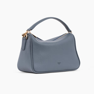 Grace Top Handle Shoulder [Signet] - Stone Blue