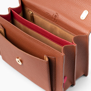 Eloise Satchel [Signet] - Brown