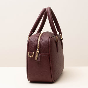 Barton Duffle Tote - Bordeaux [Sample Sale]