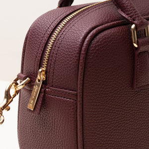 Barton Duffle Tote - Bordeaux [Sample Sale]