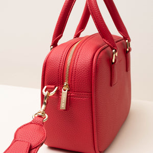 Barton Duffle Tote - Red [Sample Sale]