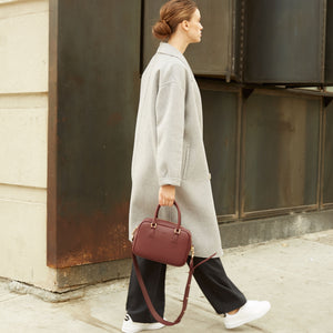 Barton Duffle Tote - Bordeaux [Sample Sale]