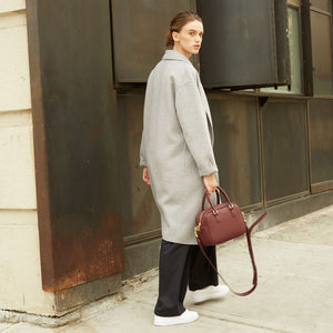 Barton Duffle Tote - Bordeaux [Sample Sale]