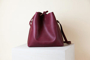 Jules Bucket Bag II - Bordeaux