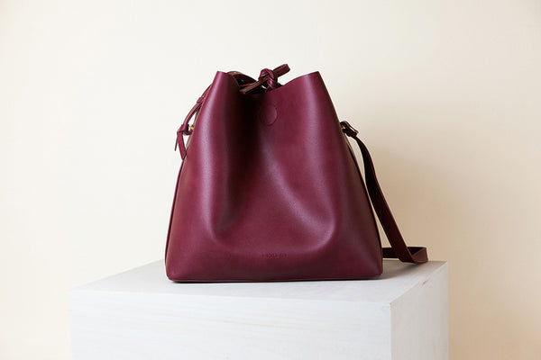 Jules Bucket Bag II - Bordeaux