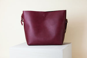 Jules Bucket Bag II - Bordeaux
