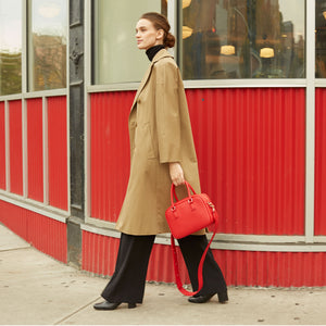 Barton Duffle Tote - Red [Sample Sale]