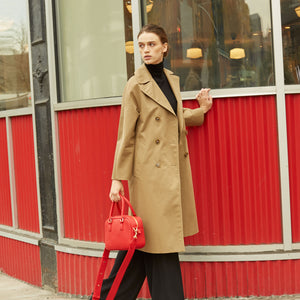 Barton Duffle Tote - Red [Sample Sale]