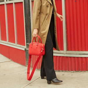 Barton Duffle Tote - Red [Sample Sale]