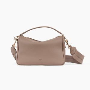 Grace Top Handle Shoulder [Signet] - Light Mud Gray [Sample Sale]