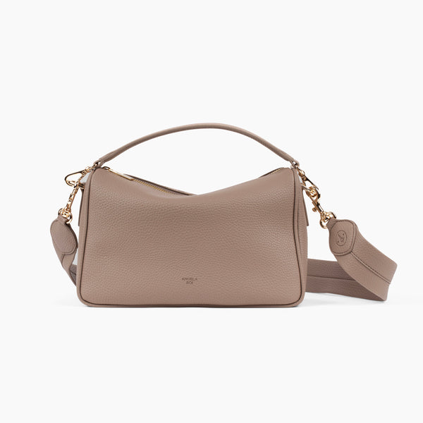 Grace Top Handle Shoulder [Signet] - Light Mud Gray [Sample Sale]