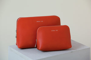 Elle Cosmetic Case Set - Vermilion