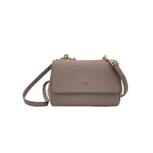 Eloise Soft Satchel [Signet] - Light Mud Gray