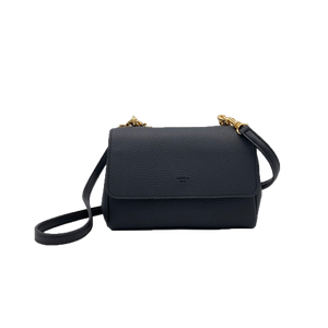 Eloise Soft Satchel [Signet] - Black