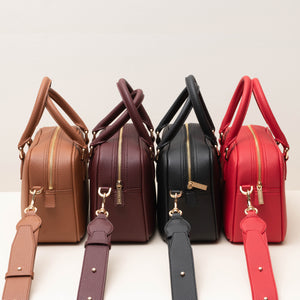 Barton Duffle Tote - Red [Sample Sale]