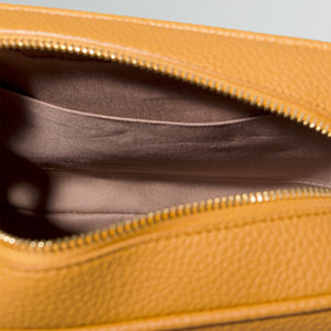Grace Cross-body - Mustard / Nude Blue
