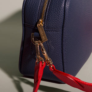 Grace Cross-body - Navy / Red