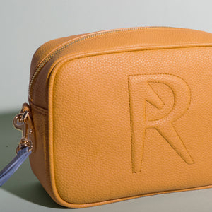 Grace Cross-body - Mustard / Nude Blue