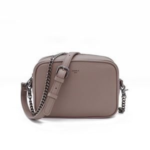 Grace Crossbody [Signet] - Light Mud Gray