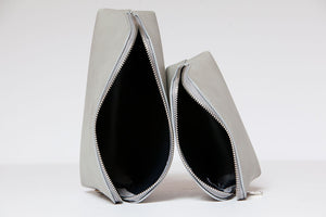 Elle Cosmetic Case Set - Light Gray