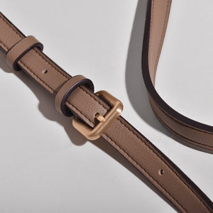 Hamilton Round Cross-body - Mud Beige