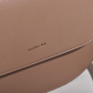 Hamilton Round Cross-body - Mud Beige