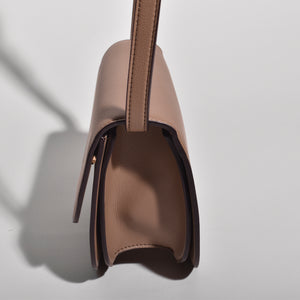 Hamilton Round Cross-body - Mud Beige