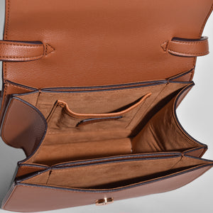 Hamilton Round Cross-body - Brown
