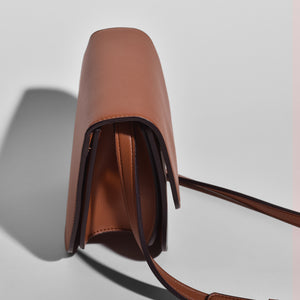 Hamilton Round Cross-body - Brown