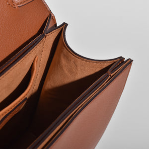 Hamilton Round Cross-body - Brown