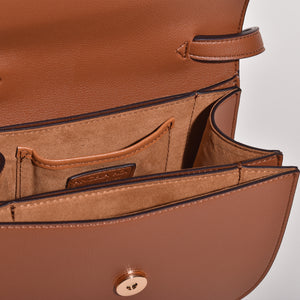 Hamilton Round Cross-body - Brown