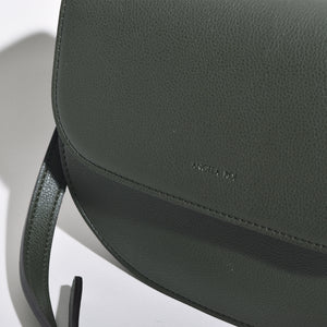 Hamilton Round Cross-body - Dark Green [Sample Sale]