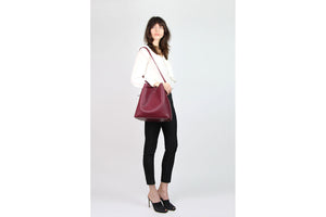 Jules Bucket Bag II - Bordeaux