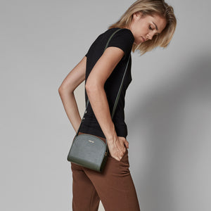 Luna Cross-Body - Dark Green