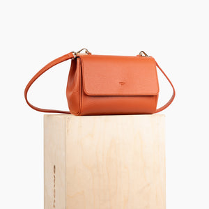 Eloise Soft Satchel [Signet] - Orange