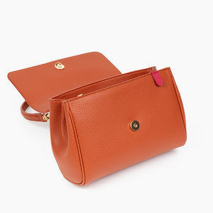 Eloise Soft Satchel [Signet] - Orange