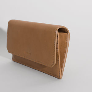 Olivia Slim Wallet - Beige