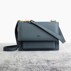 Eloise Satchel [Signet] - Stone Blue