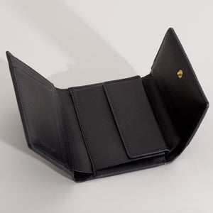 Olivia Compact Wallet - Black