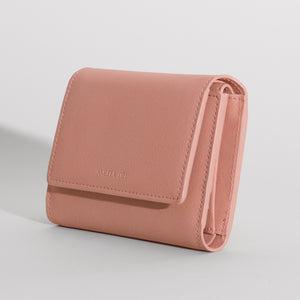 Olivia Compact Wallet - Dusty Rose